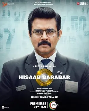 Hisaab Barabar 2024 WEB-DL | Dubbed Hindi Movie
